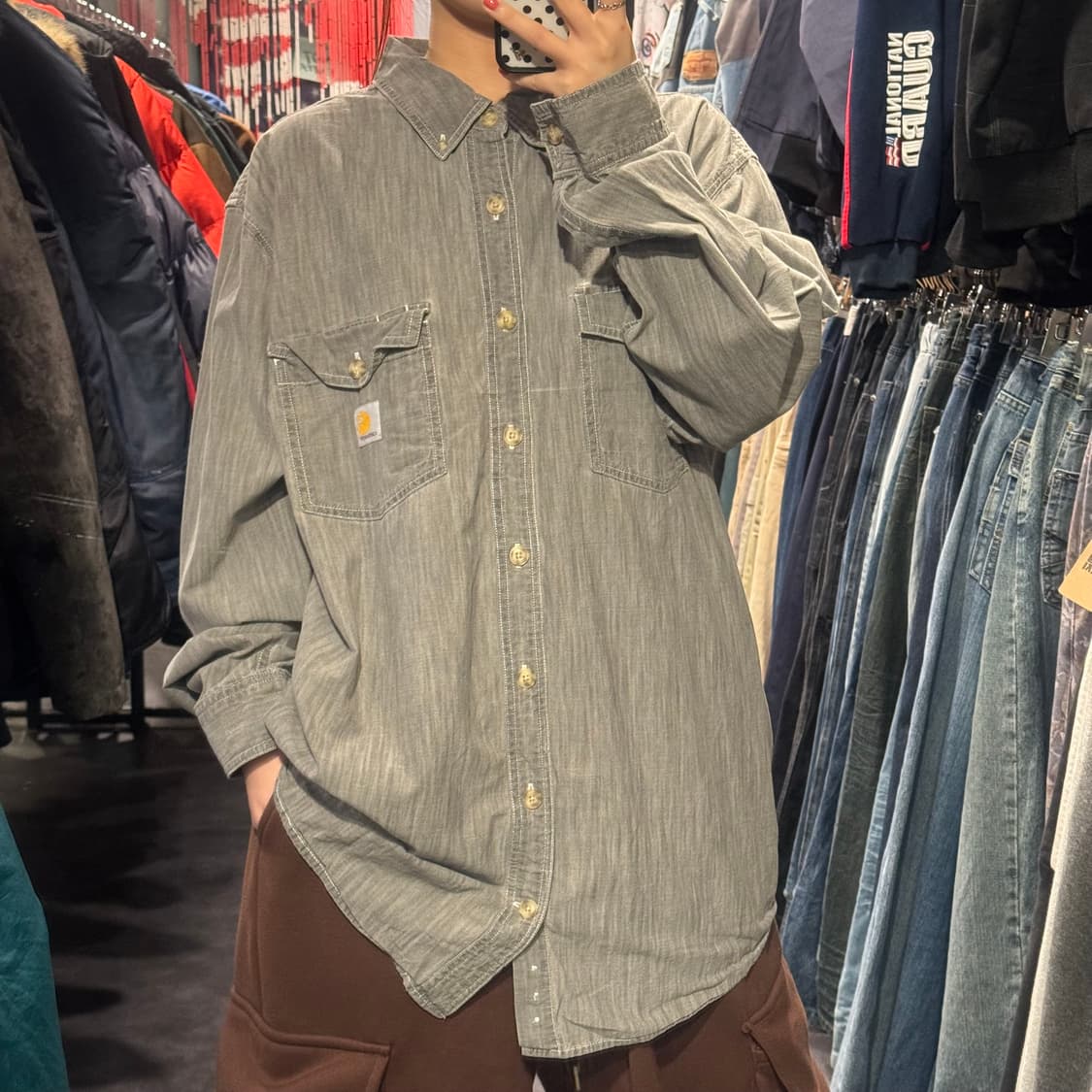 [IM] 칼하트셔츠  상품이미지3