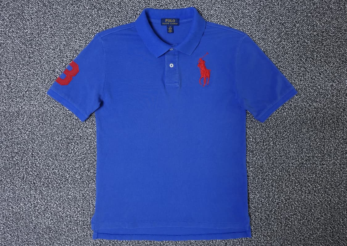 [무료배송][160]폴로 키즈 피케 반팔티 카라티 상품이미지1