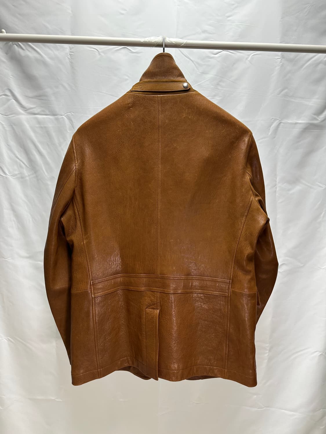 톰포드 밀리터리 램스킨 자켓 56사이즈(105~110) 판매 상품이미지6