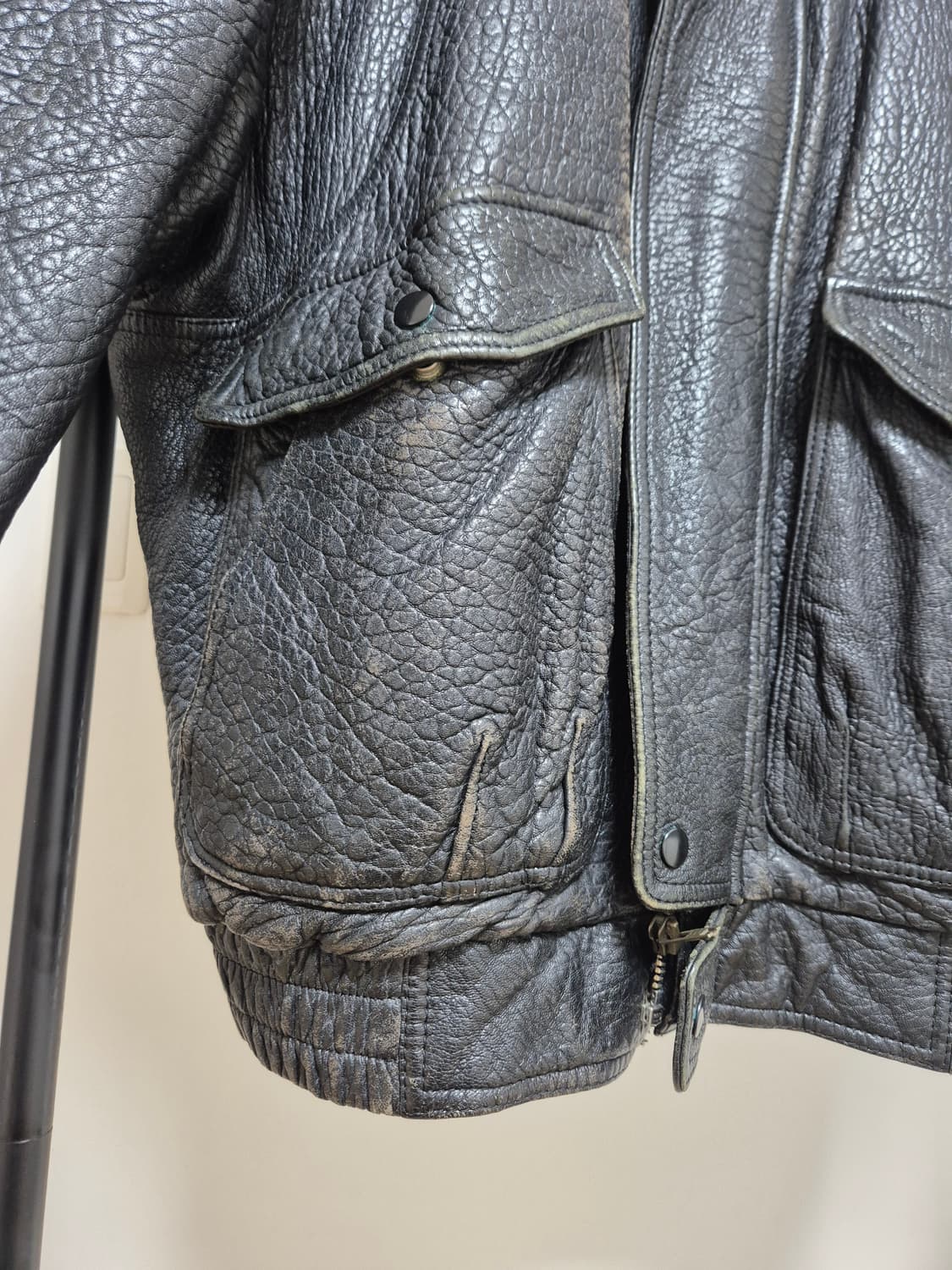 재패니즈 빈티지 오버사이즈 가죽자켓 상품이미지5