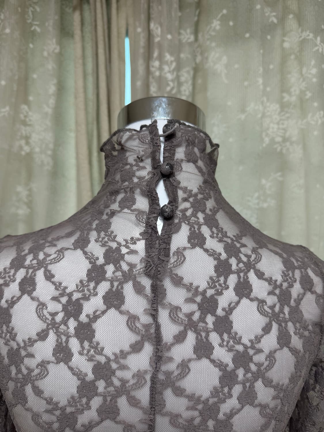 Vintage Oriental see-through sleeve 상품이미지3