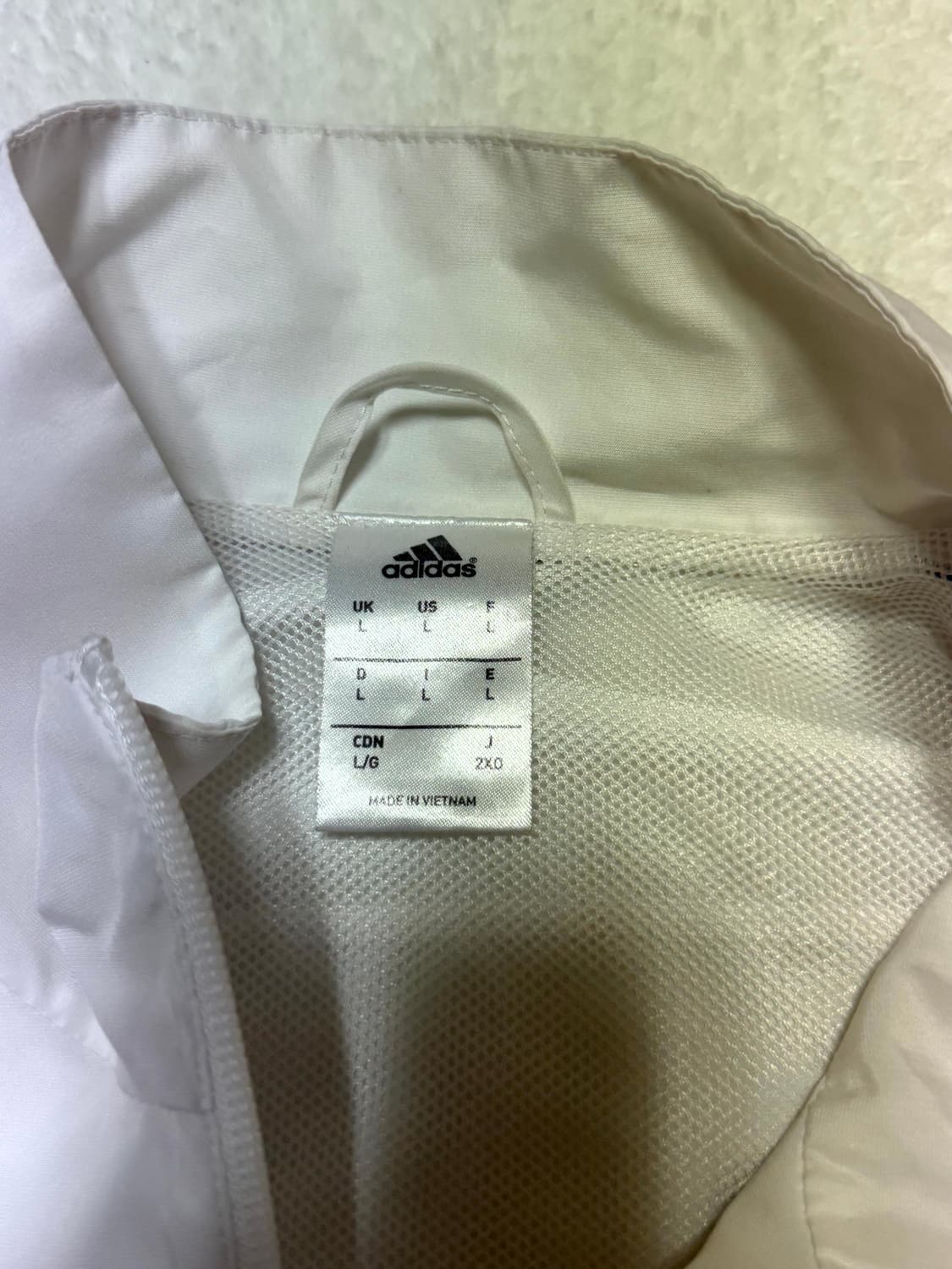 대장급 아디다스 첼시 흰파 바람막이 상품이미지5