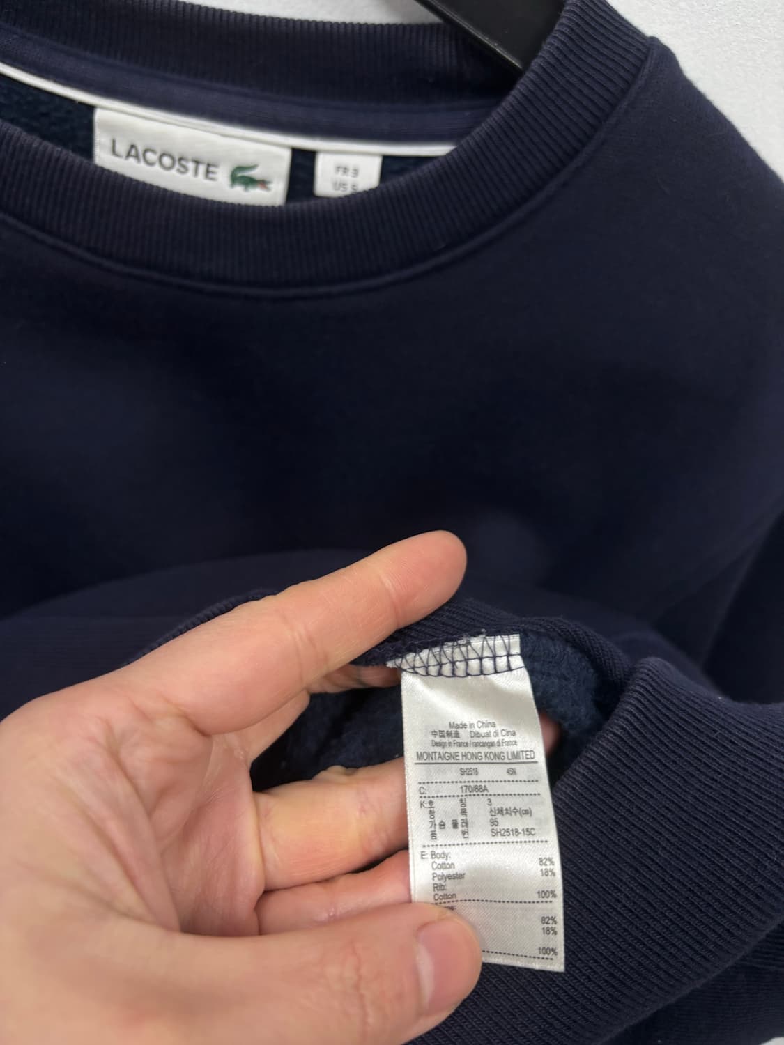 라코스테 맨투맨 상품이미지5