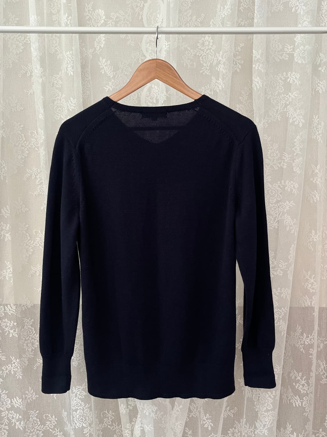 95) 빈폴 코튼 브이넥 니트 네이비 상품이미지2