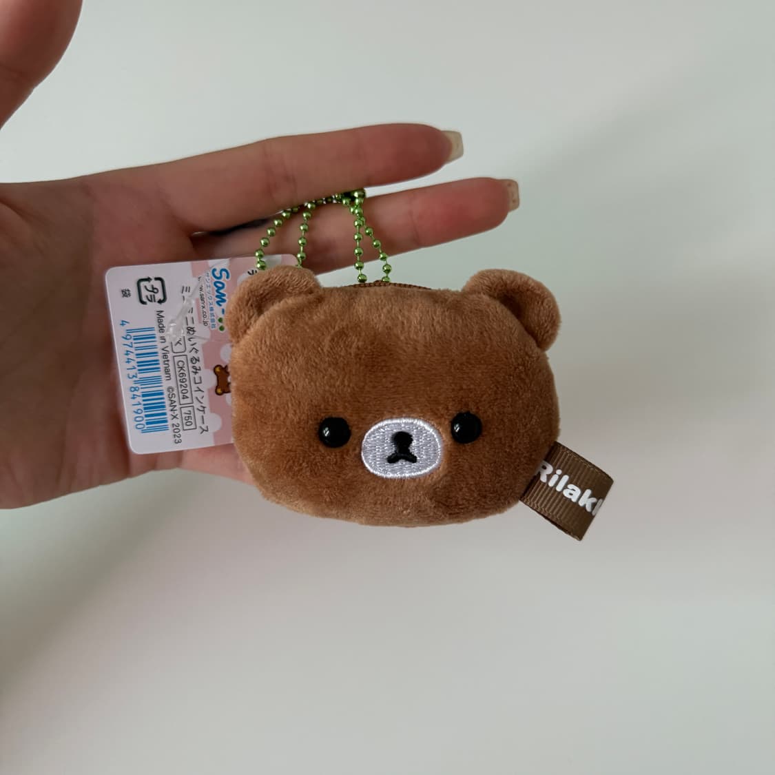 산엑스 리락쿠마 코쿠마 인형 키링 상품이미지1