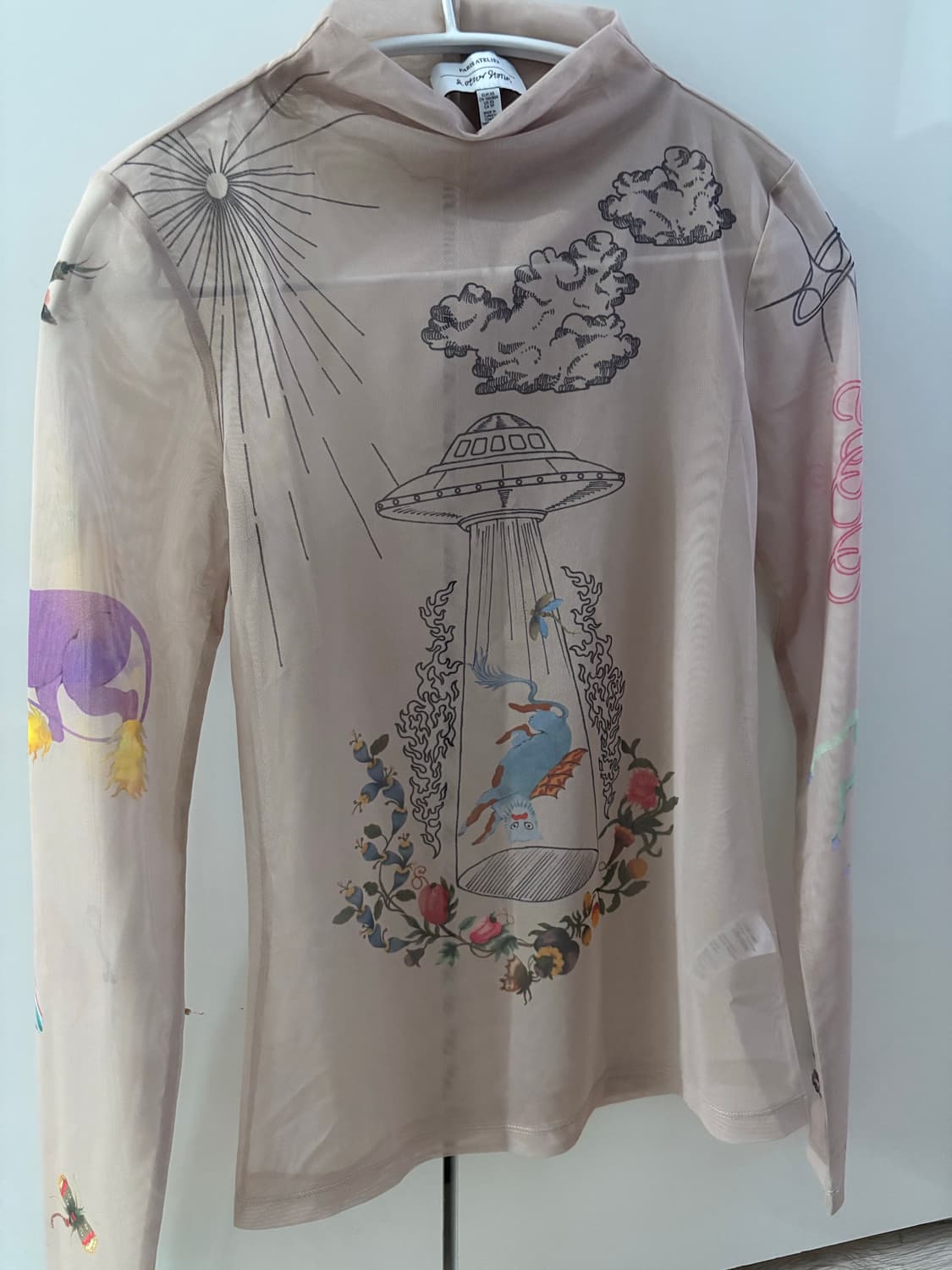 앤아더스토리즈 시스루 티셔츠 상품이미지3