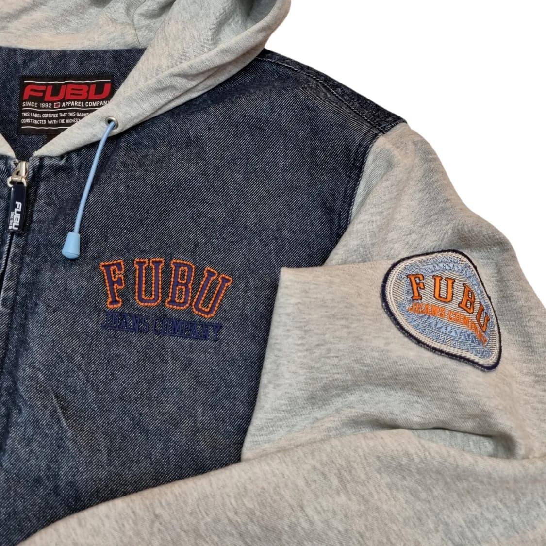 [95] K-아카이브 후부 y2k 대님 후드집업 상품이미지3