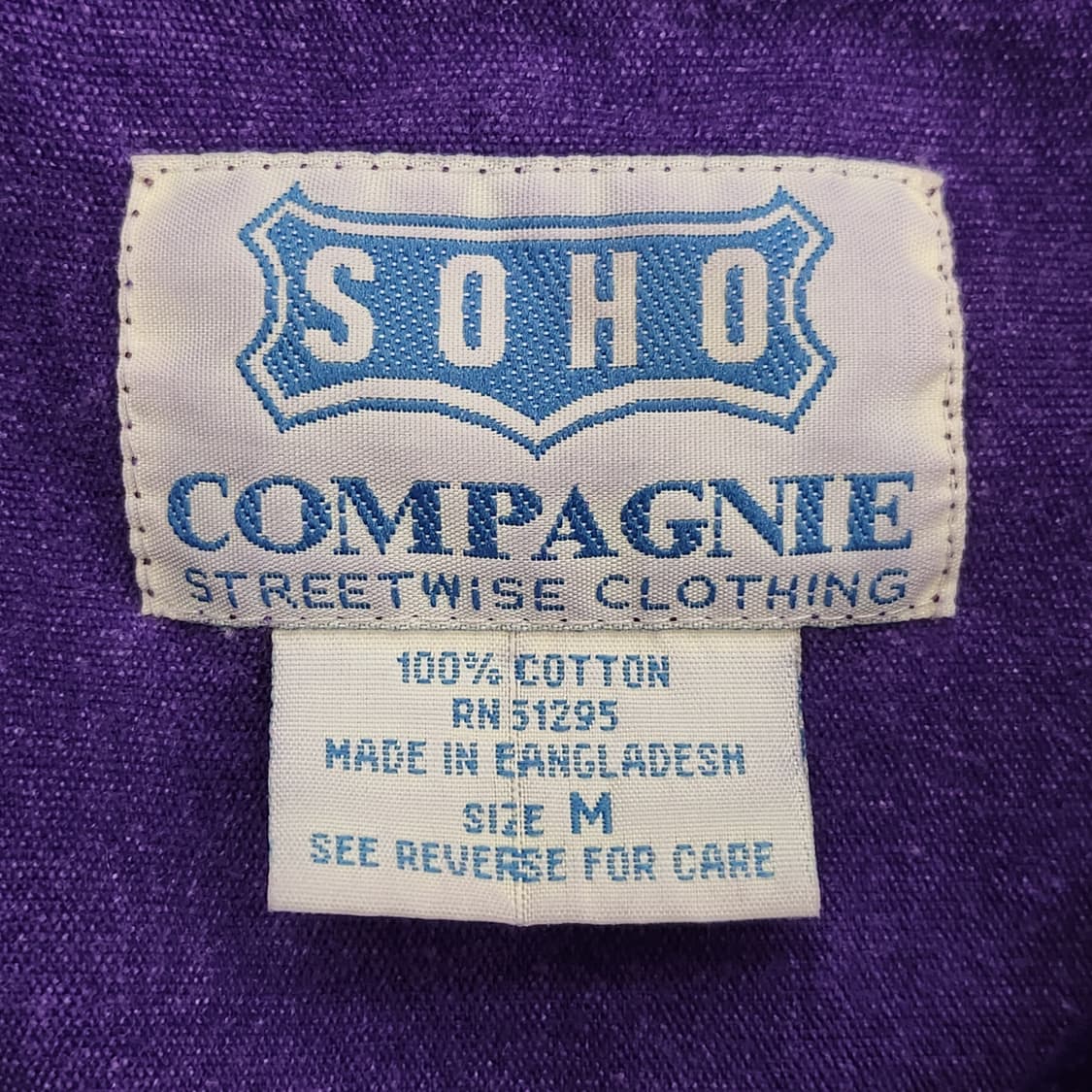 SOHO 빈티지 벨벳 집업 셔츠 자켓 상품이미지7