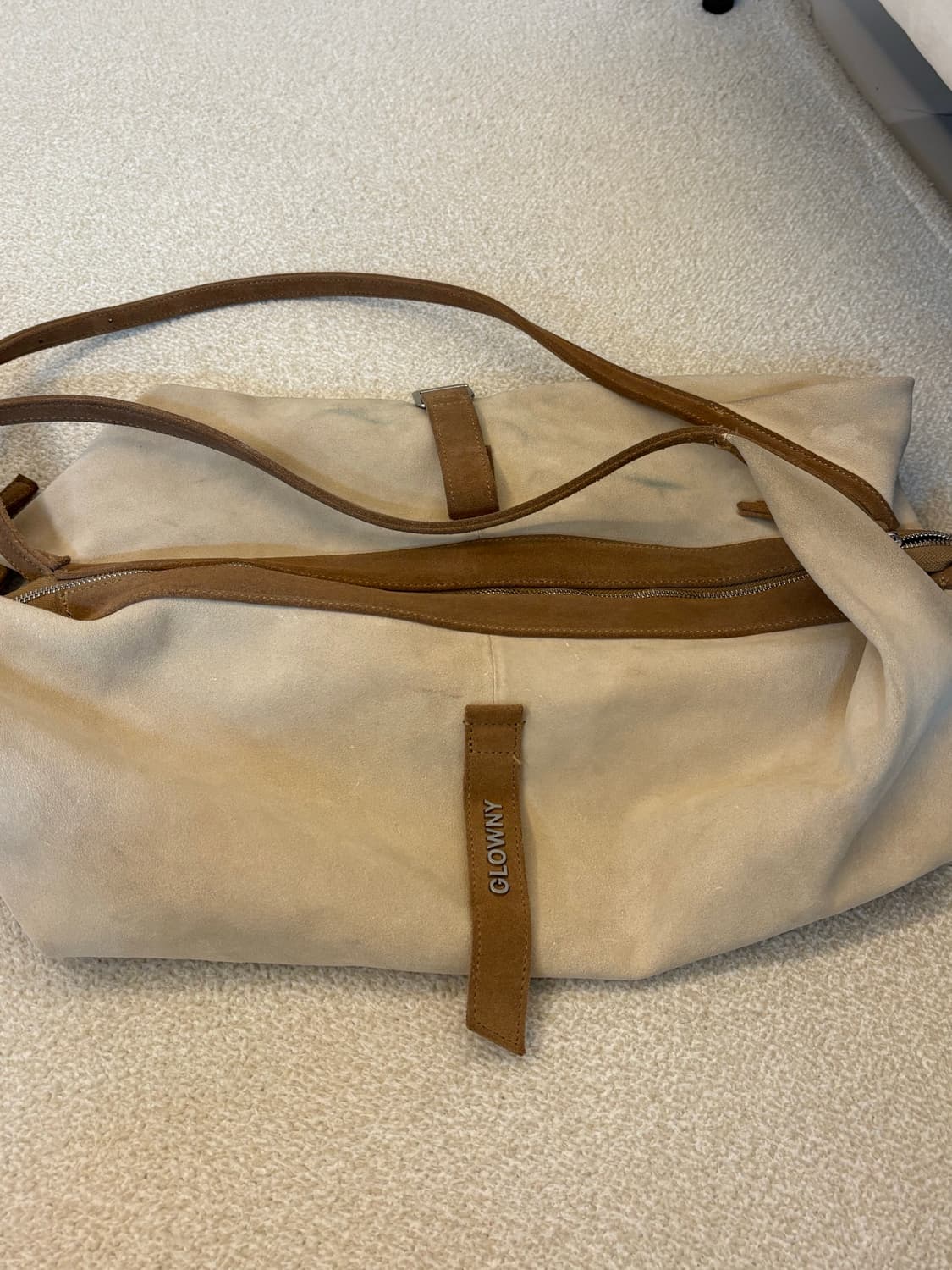 글로니 스웨이드 숄더백  상품이미지1