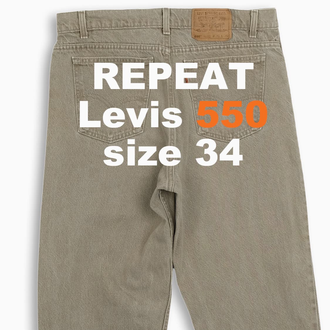 리바이스 550 오렌지탭 90sUSA OR5503665 상품이미지1