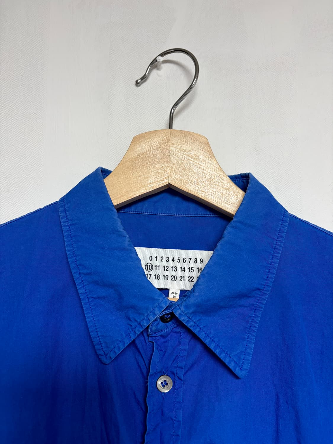 마르지엘라 셔츠 블루 상품이미지3