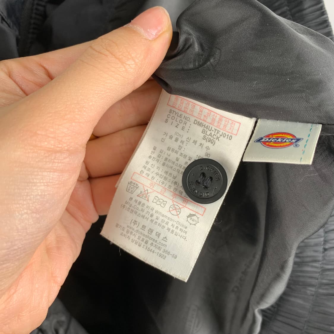 디키즈 블랙 경량 패딩  상품이미지5