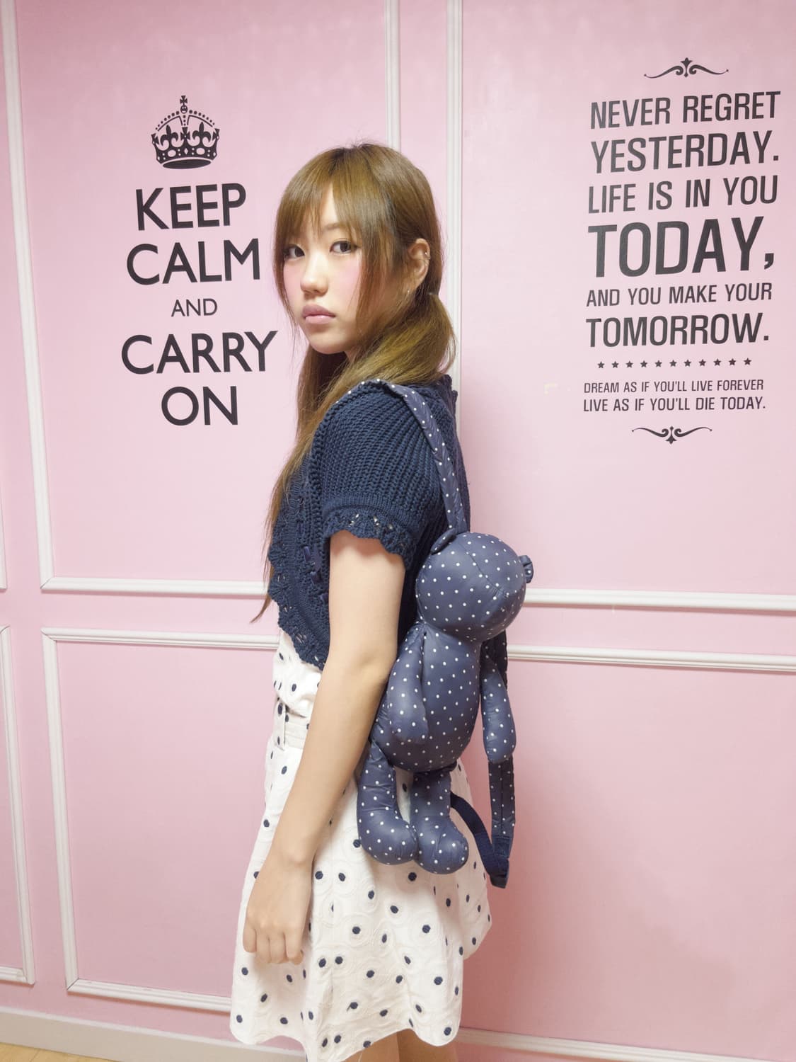 Vintage belted dress 상품이미지5