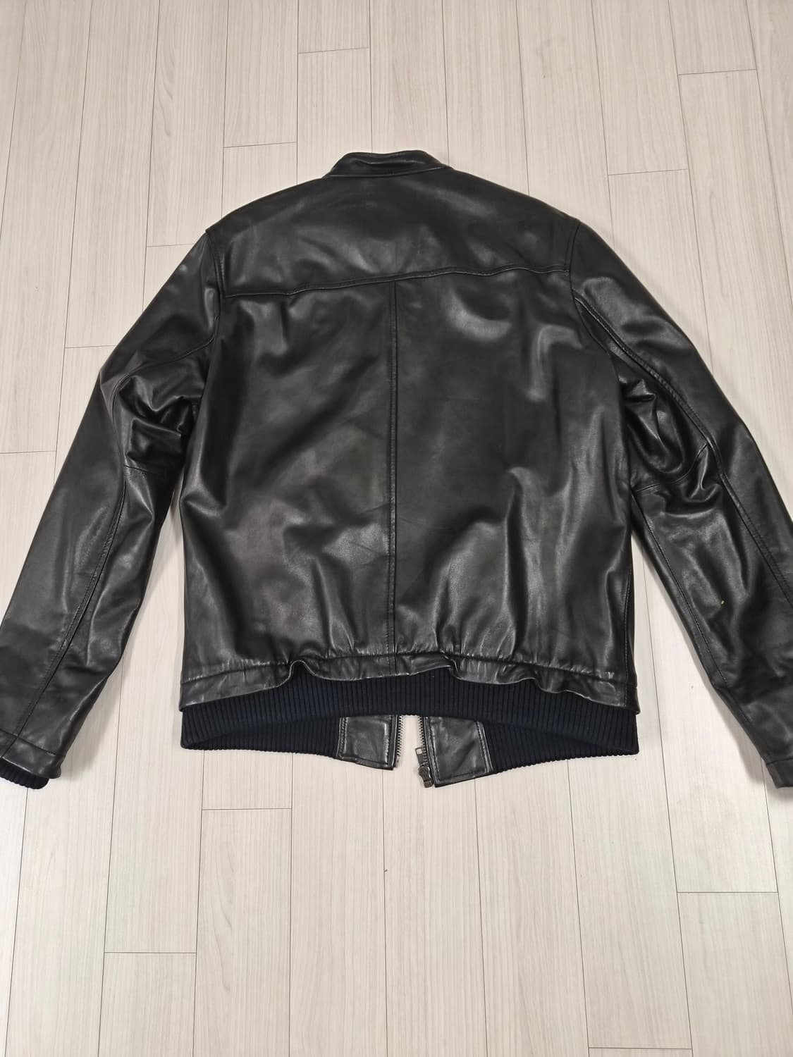 [GAP] 갭 정품 100% 천연 가죽 블루종 재킷 (M사이즈) 상품이미지6