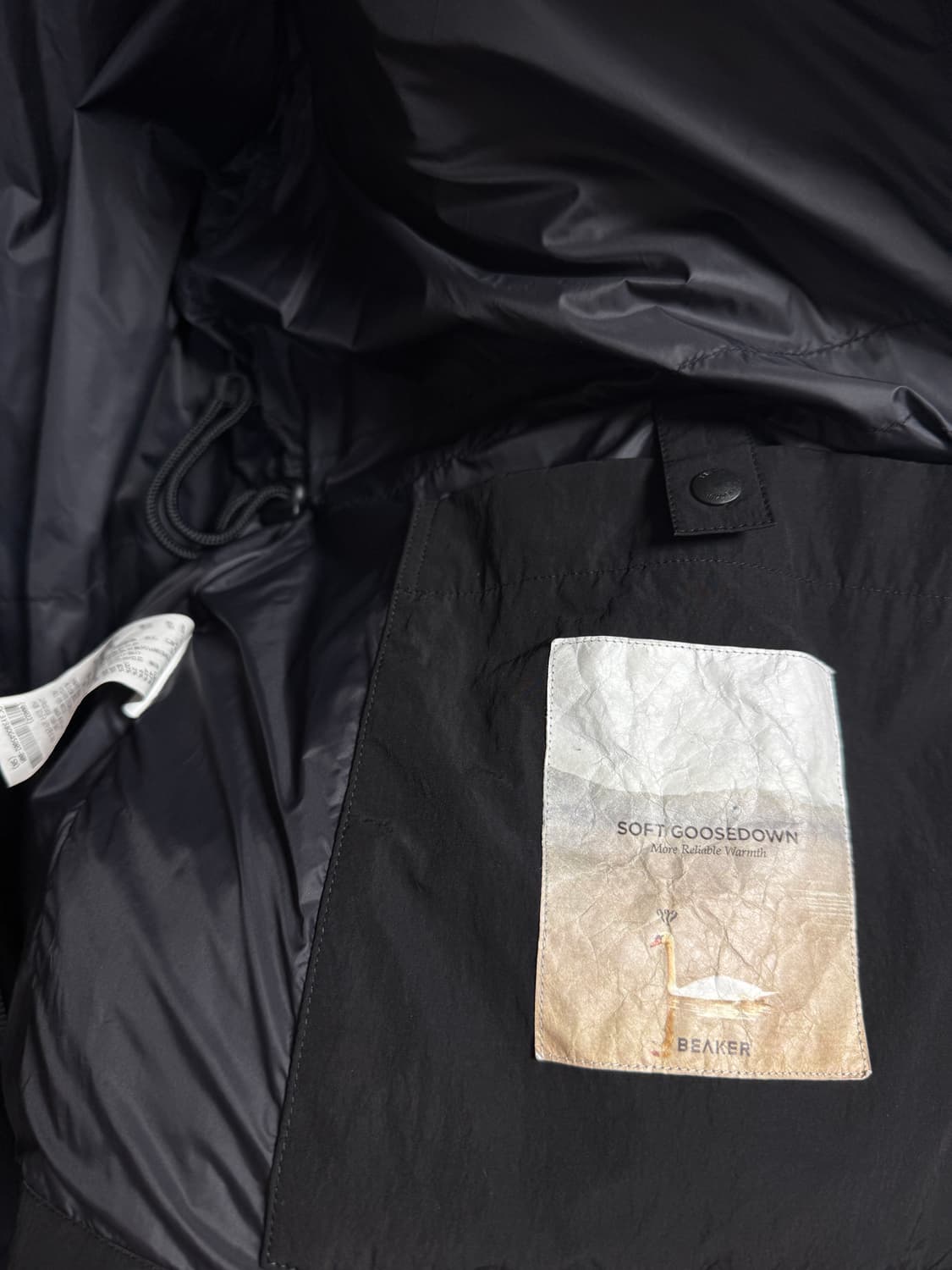 주말할인 23FW 삼성물산 비이커 카라코람느낌 패딩 블랙 100~105 상품이미지3