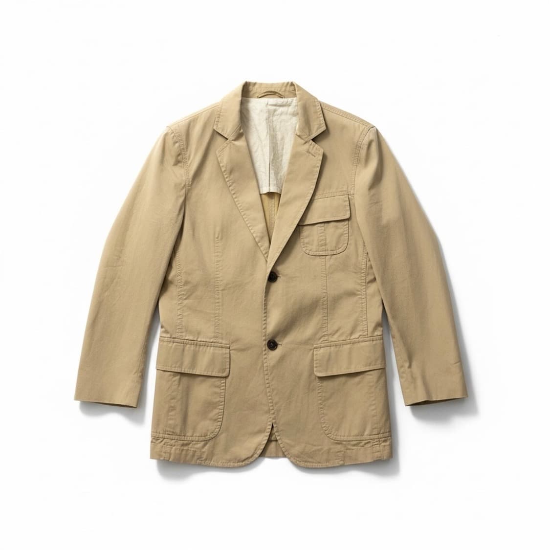 Burberry (버버리) 베이지색 면 혼방 남성 블레이저 상품이미지1