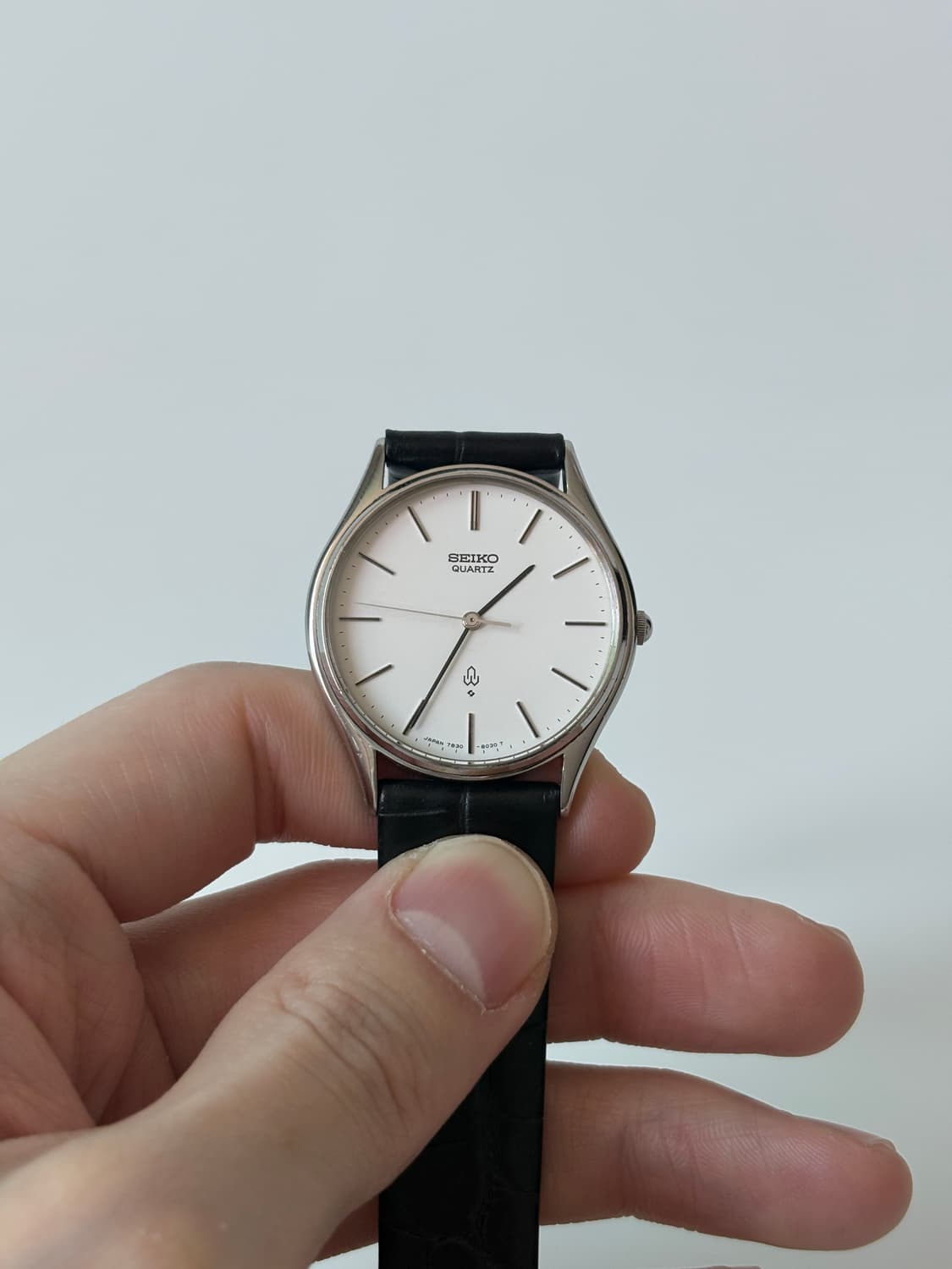 세이코 1980년대 Chariot 실버 쿼츠 남성 상품이미지2