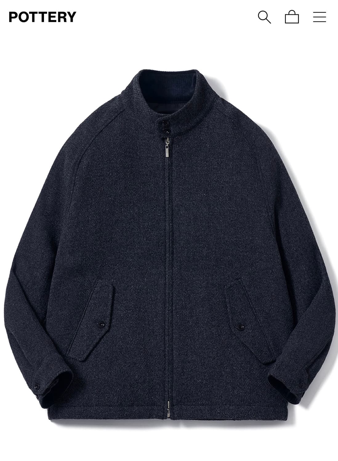 포터리(POTTERY) 울 트위드 해링턴 자켓 2 상품이미지1