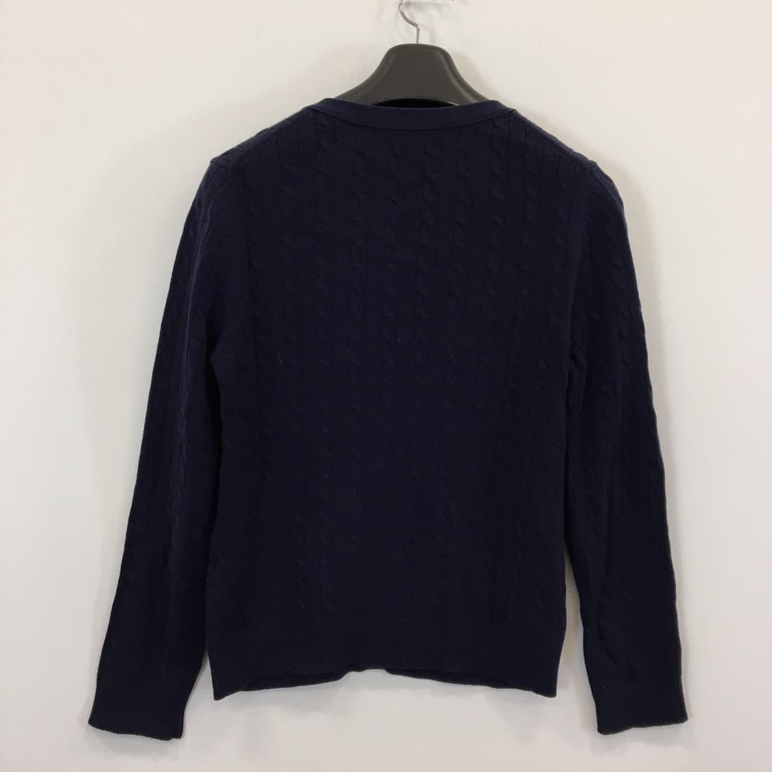 빈폴 캐시미어 자수로고 케이블 가디건 100  상품이미지4