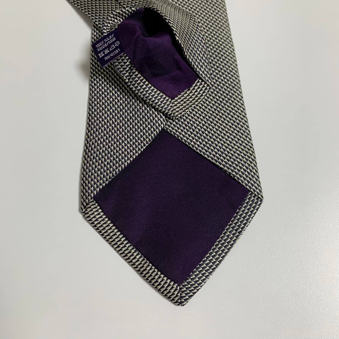폴로 랄프로렌 퍼플라벨 명품넥타이 A등급 핸드메이드 100실크 상품이미지5