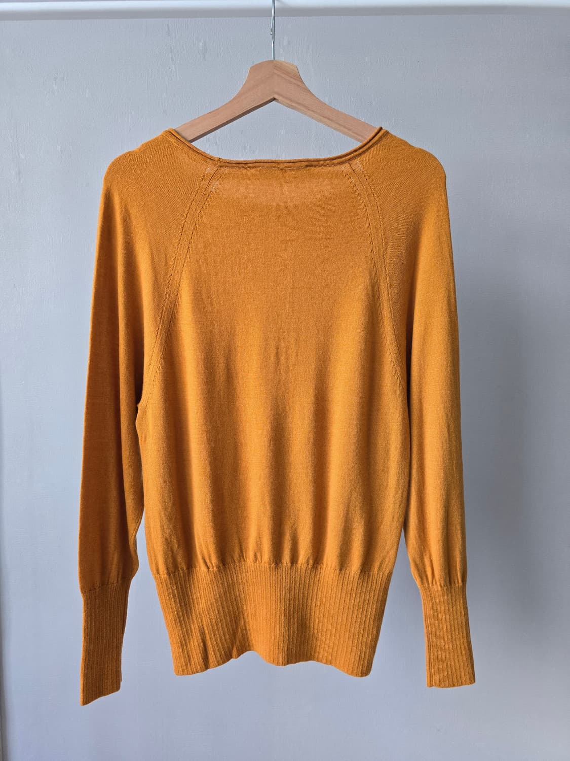 머스터드 골드 울 니트 상품이미지3