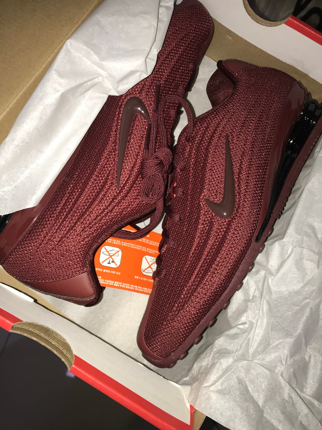 나이키 샥스 Z W 레드 240 상품이미지3