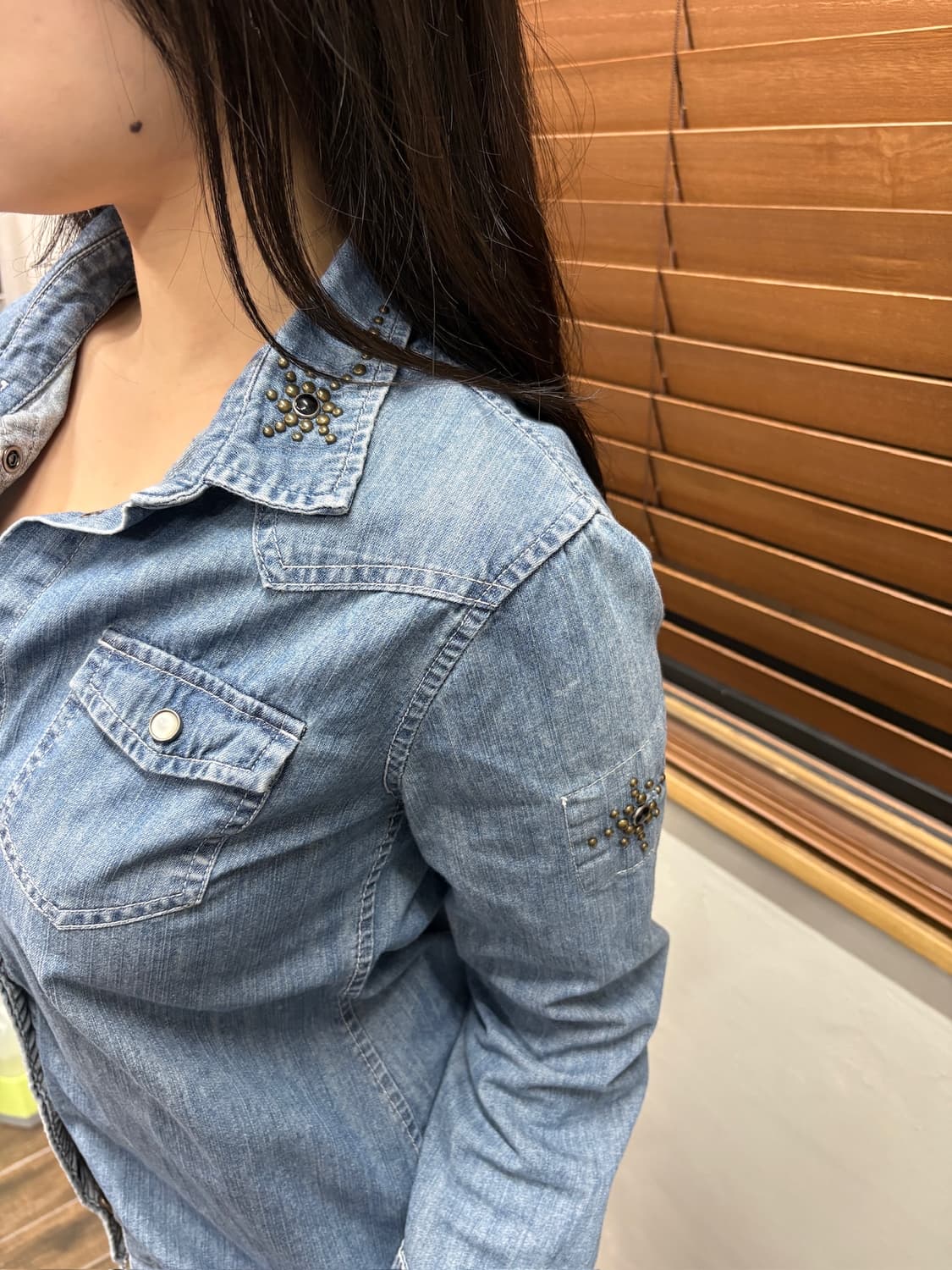 Jvim 제이빔 웨스턴 워크 데님셔츠 상품이미지7