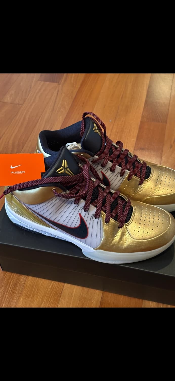 나이키 코비4 프로트로 골드 메달 280 상품이미지1