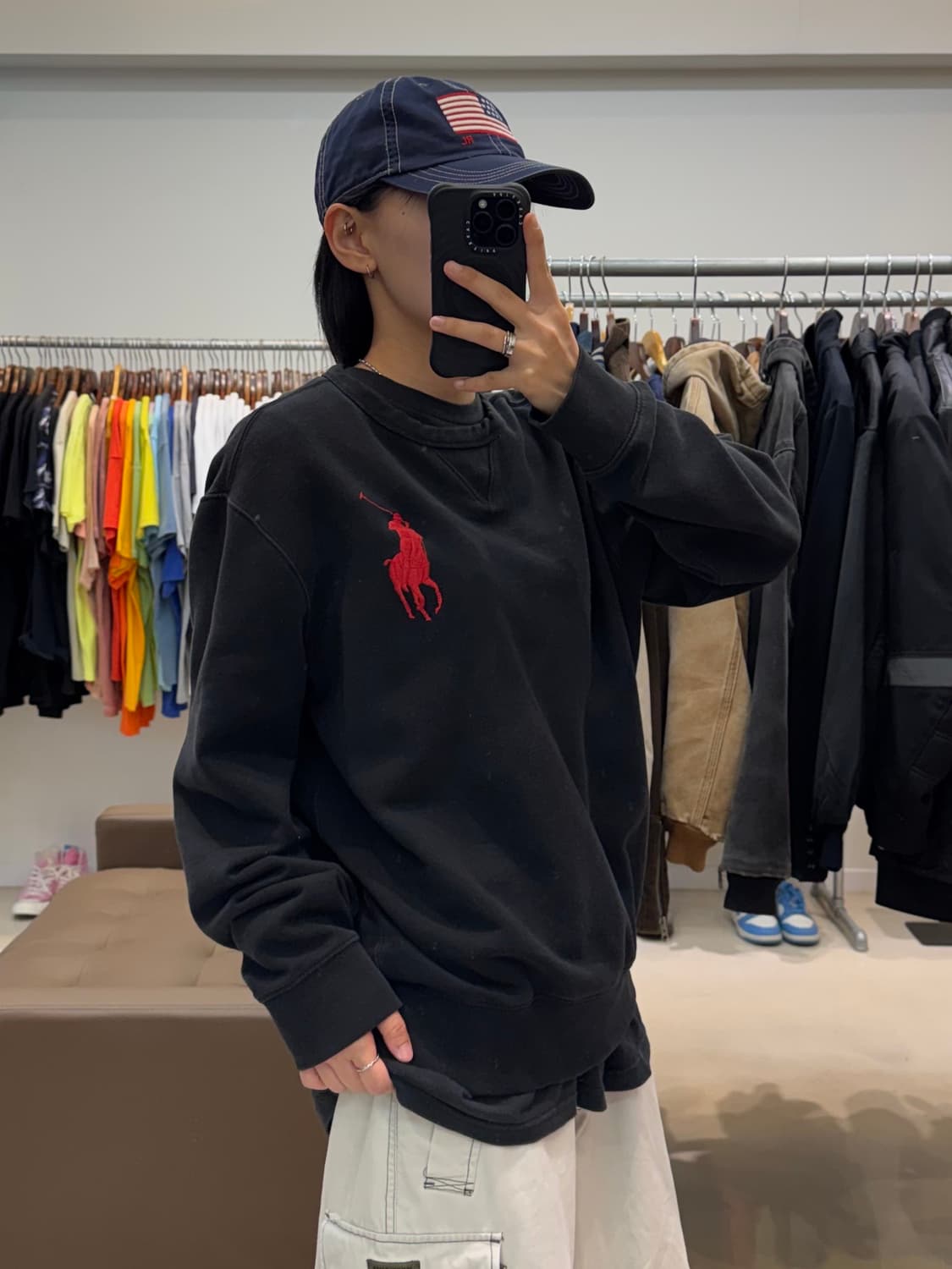 폴로 랄프로렌 빅포니 로고 맨투맨 상품이미지6