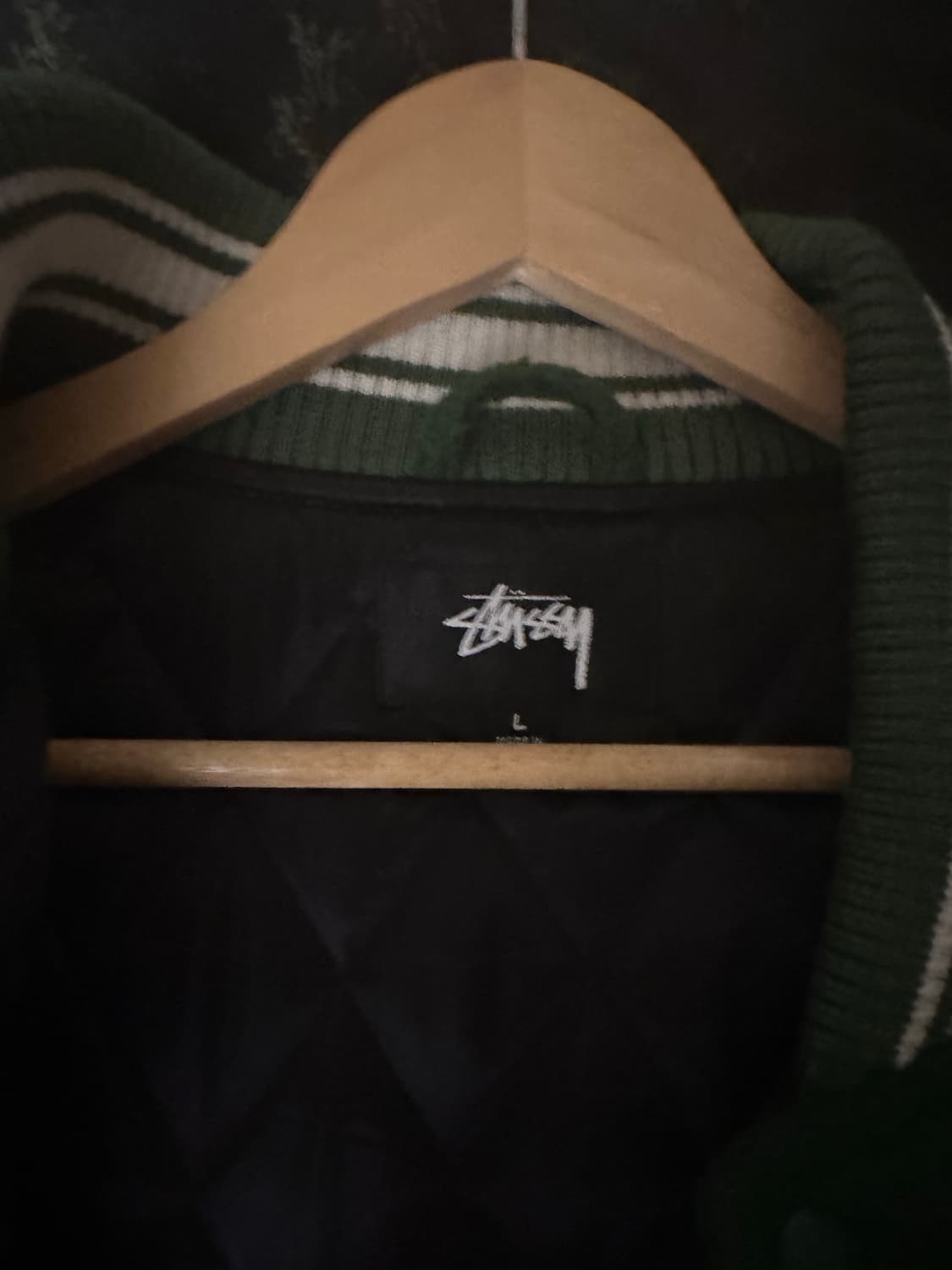 스투시 카센티노 울 바시티 L 상품이미지2