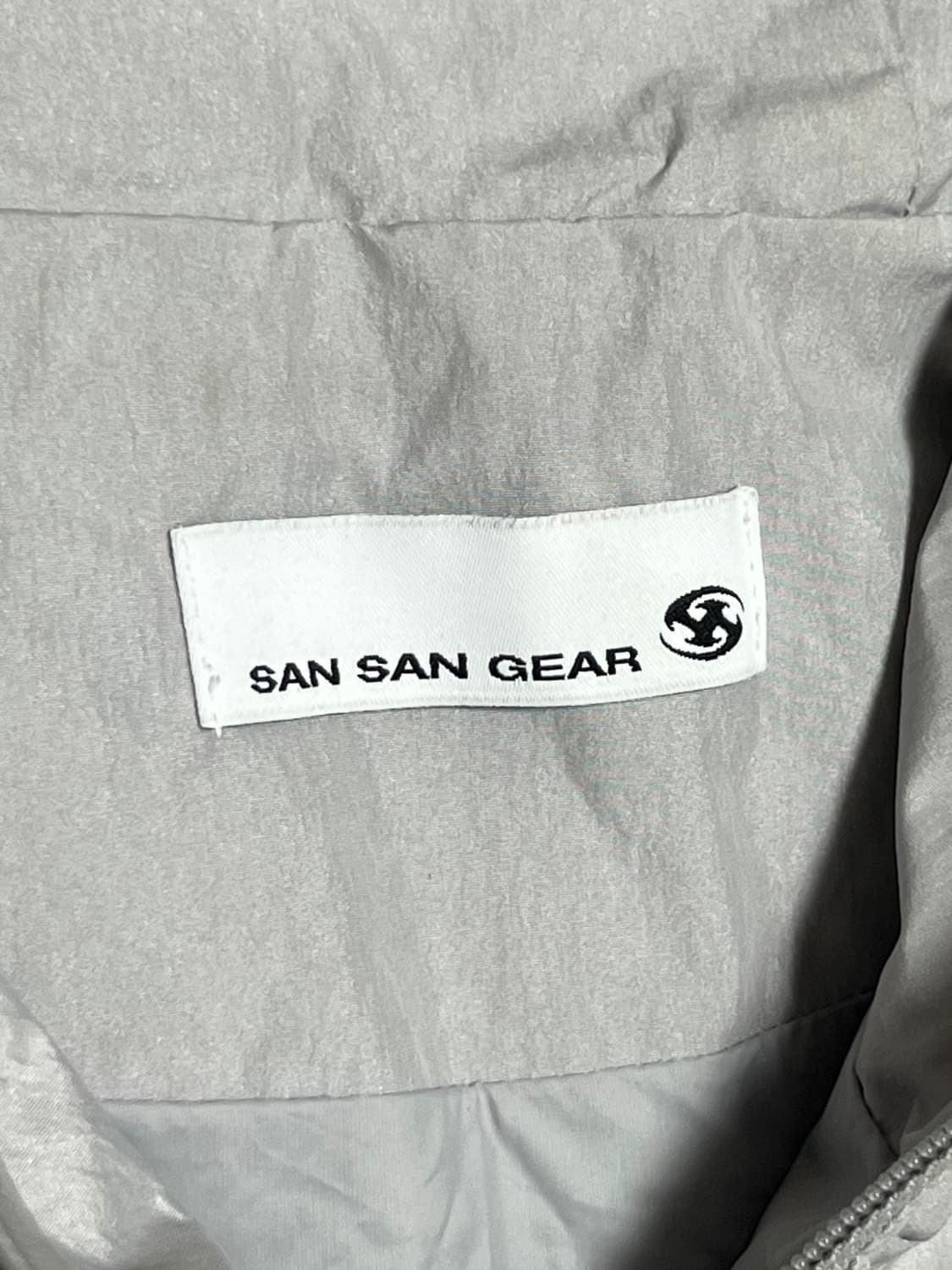 산산기어 22FW ZIPPER JACKET LIGHT GREY 상품이미지5