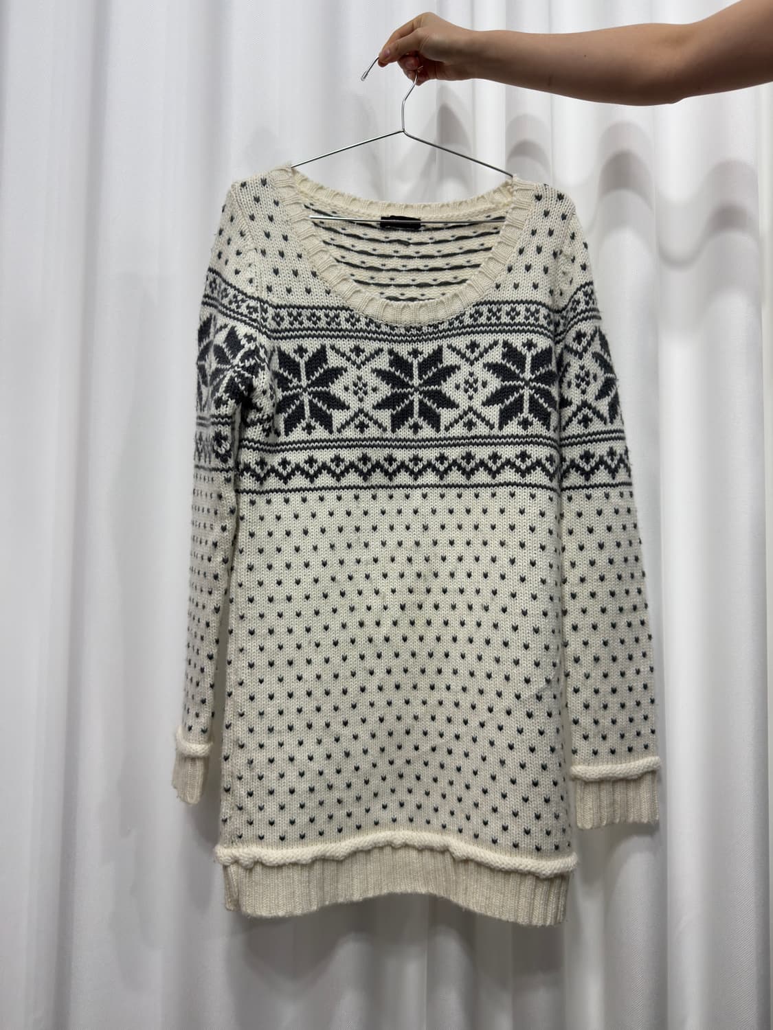 winter pattern onepiece 상품이미지6