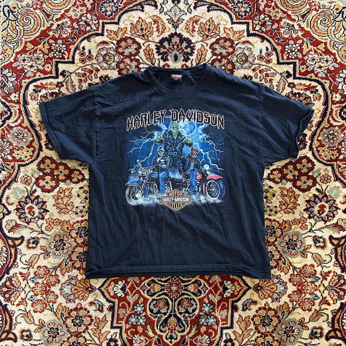 Harley Davidson Monsters Horror tee - XL 상품이미지1