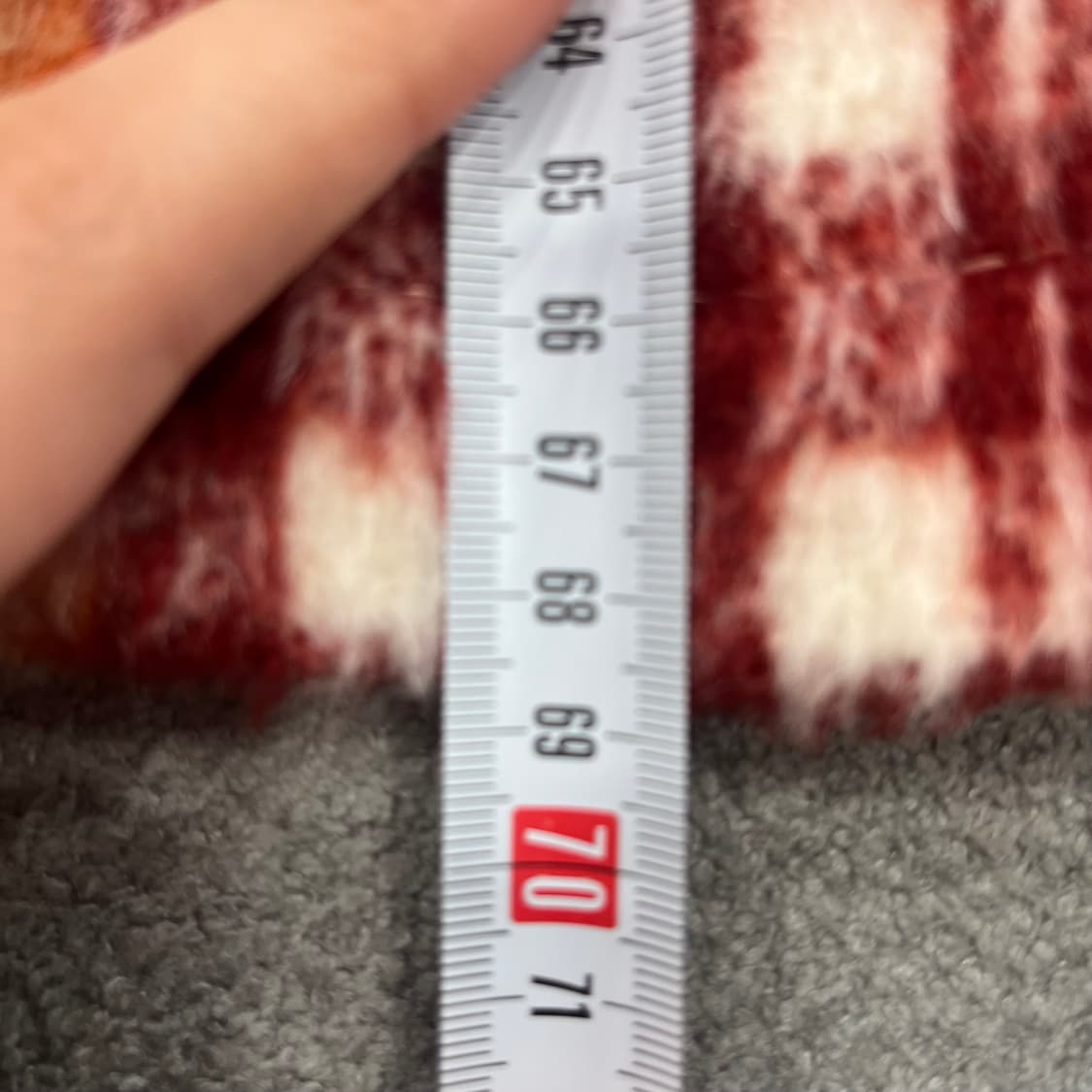 S 홀리스터 오버핏 플레이드 체크 셔츠 자켓 상품이미지7