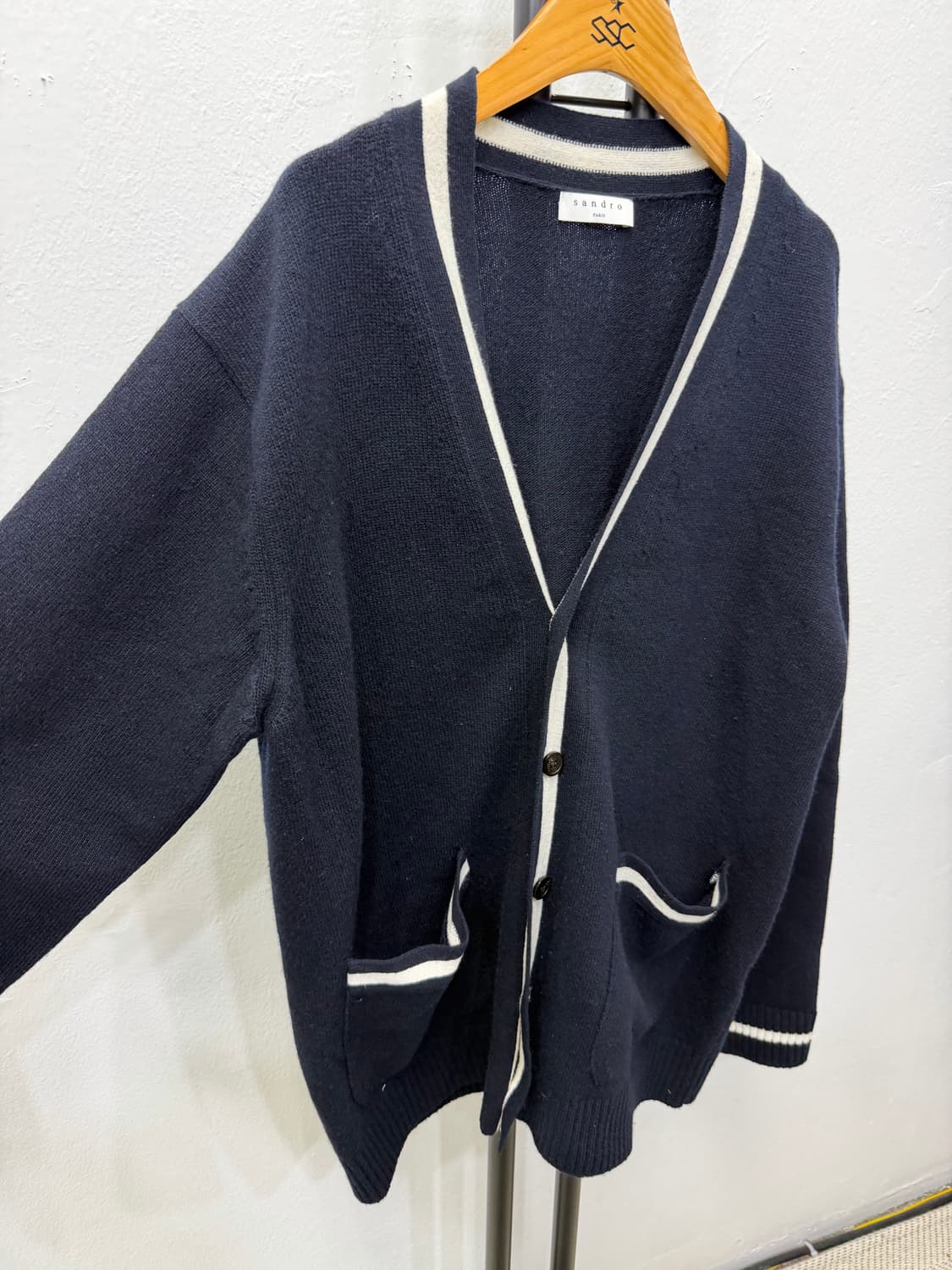정품) 산드로옴므 남성 가디건 XL 상품이미지2