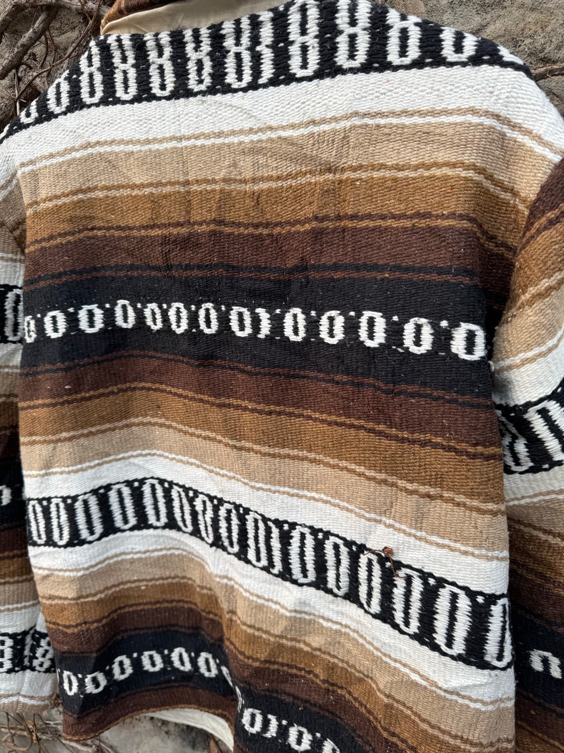 빈티지 멕시코 블랑켓 업사이클 자켓 상품이미지6