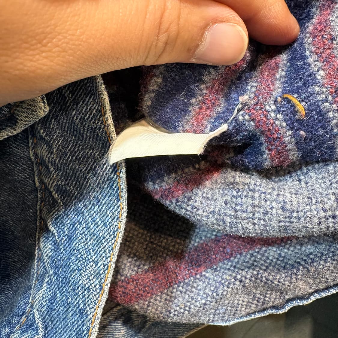 [M] Wrangler 랭글러 빈티지 데님 자켓 상품이미지7