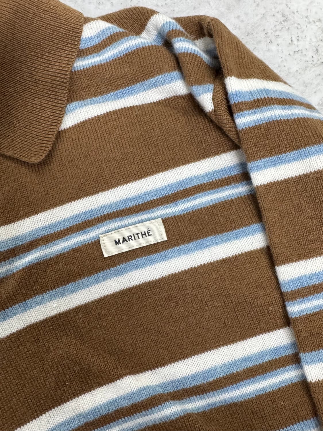 마리떼 카라 맨투맨 S 상품이미지4