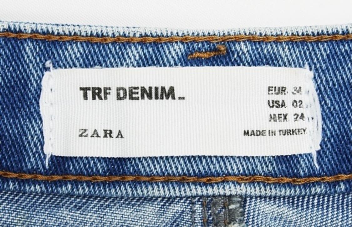 (25) ZARA 자라 패치 포인트 데님 숏 팬츠 상품이미지2