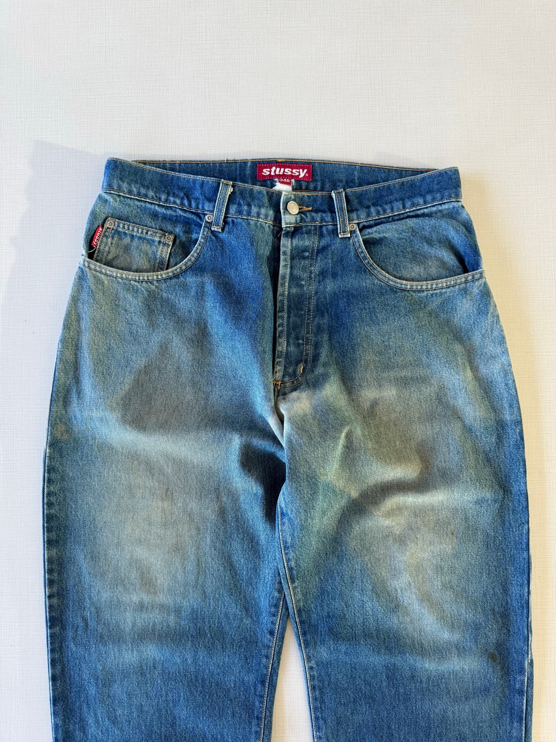 90s 스투시 데님 팬츠 상품이미지2