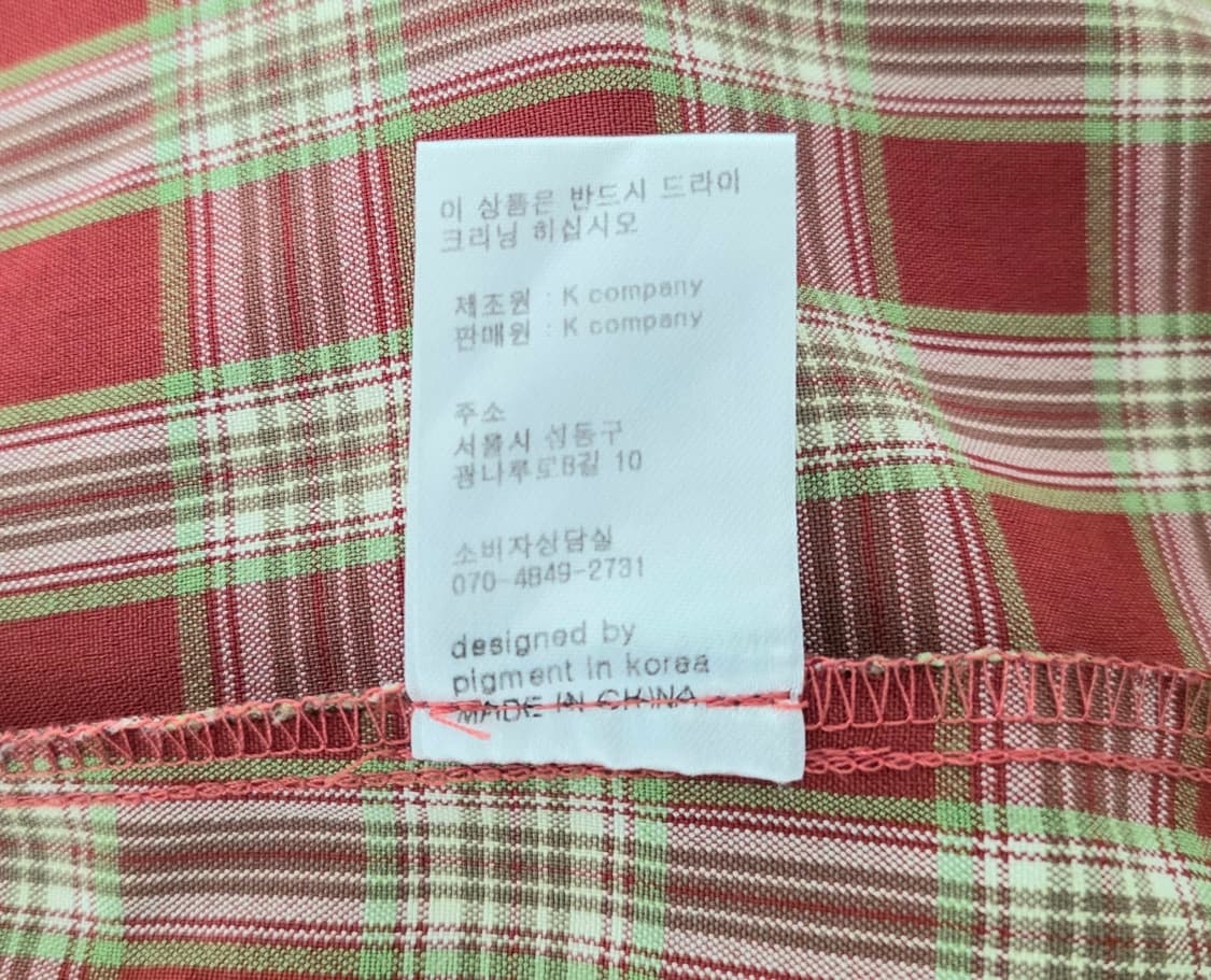 피그먼트 컬러이쁜 스퀘어넥 이색 스판  블라우스 여성 F
 상품이미지10