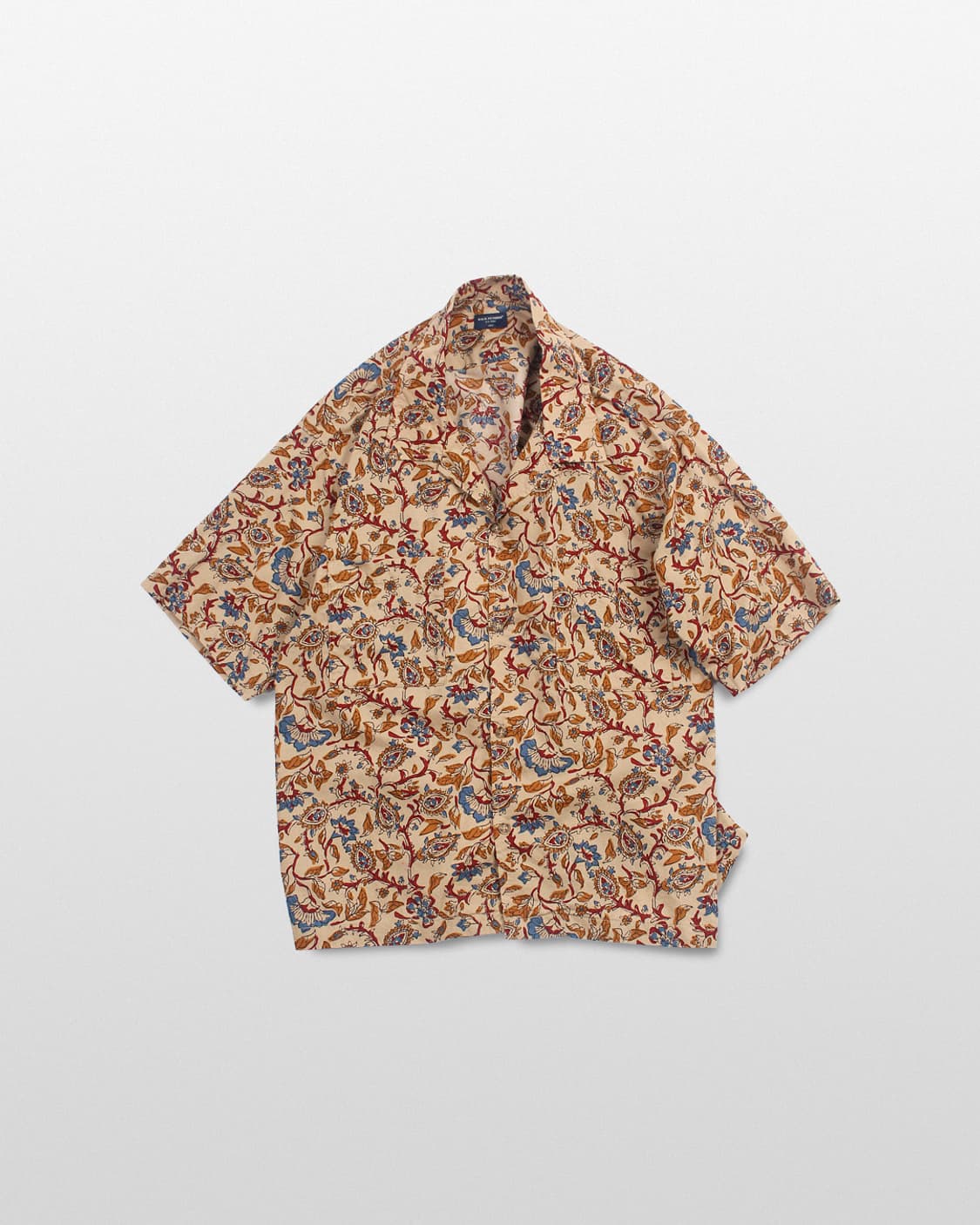 Back Number Paisley Open Collar Shirt 상품이미지1