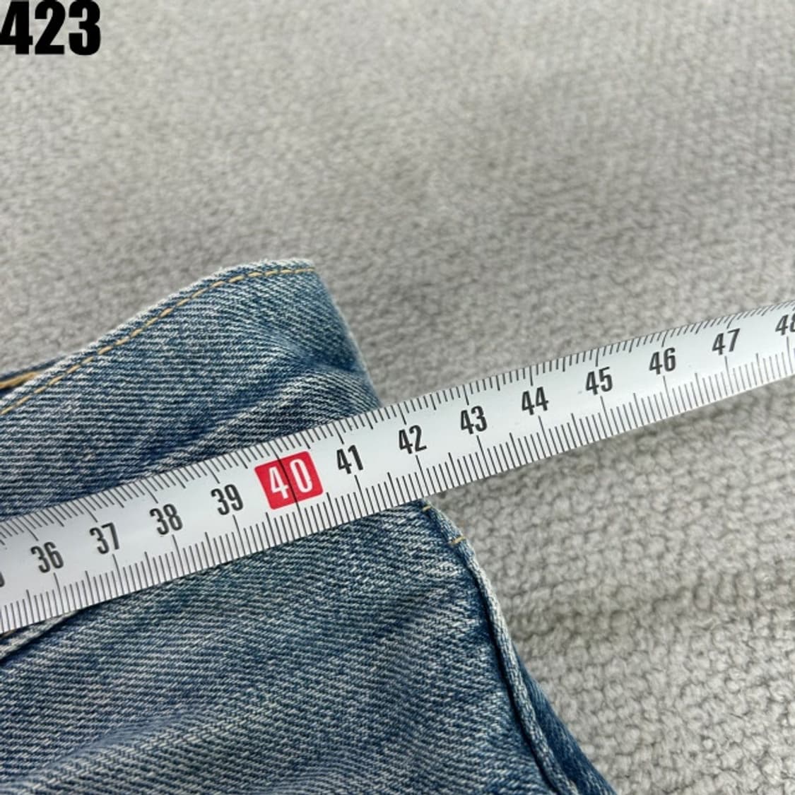 리바이스 빈티지 워싱 데님 청바지 502/33/33 상품이미지4