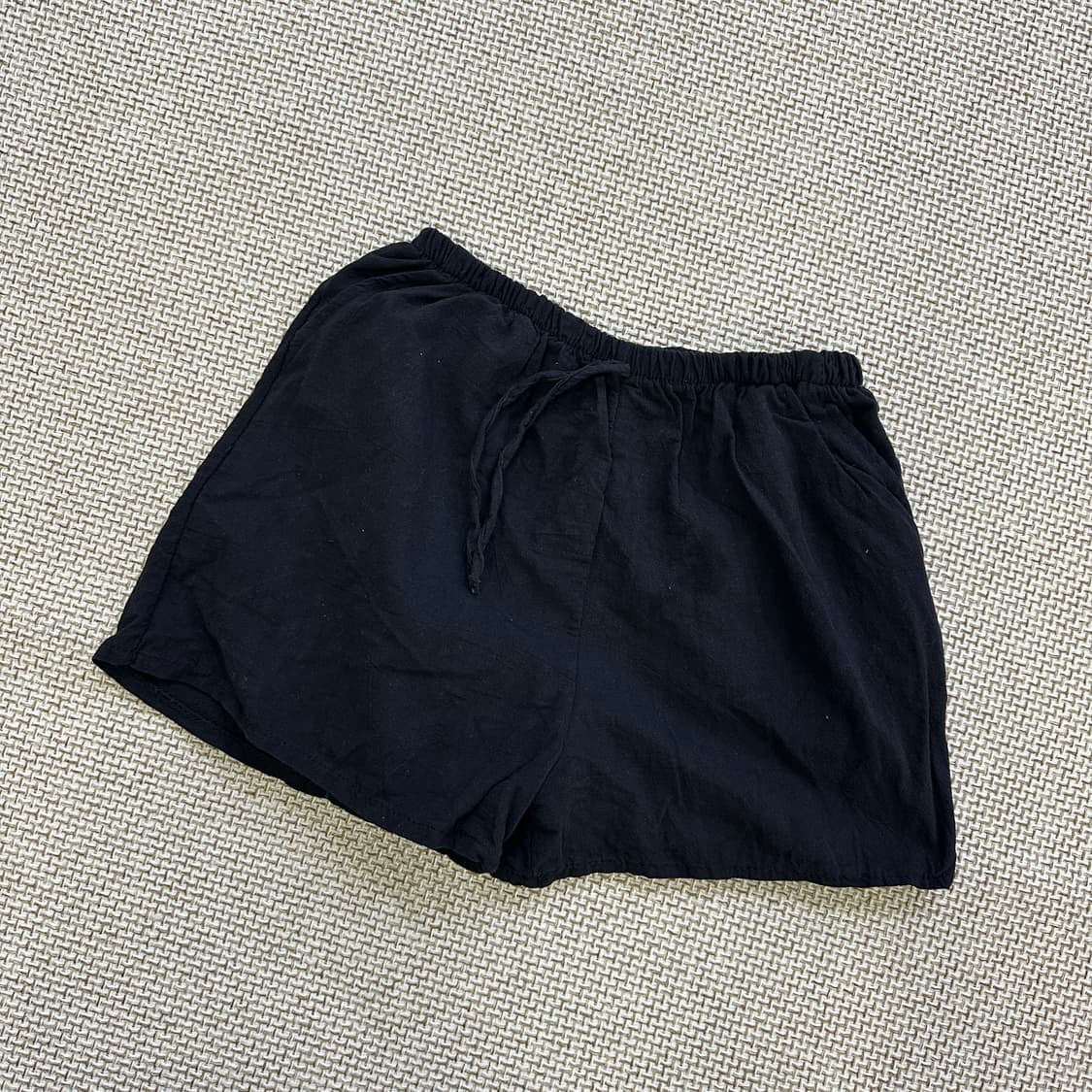 실측확인 빈티지 린넨 반바지 0427D 상품이미지1