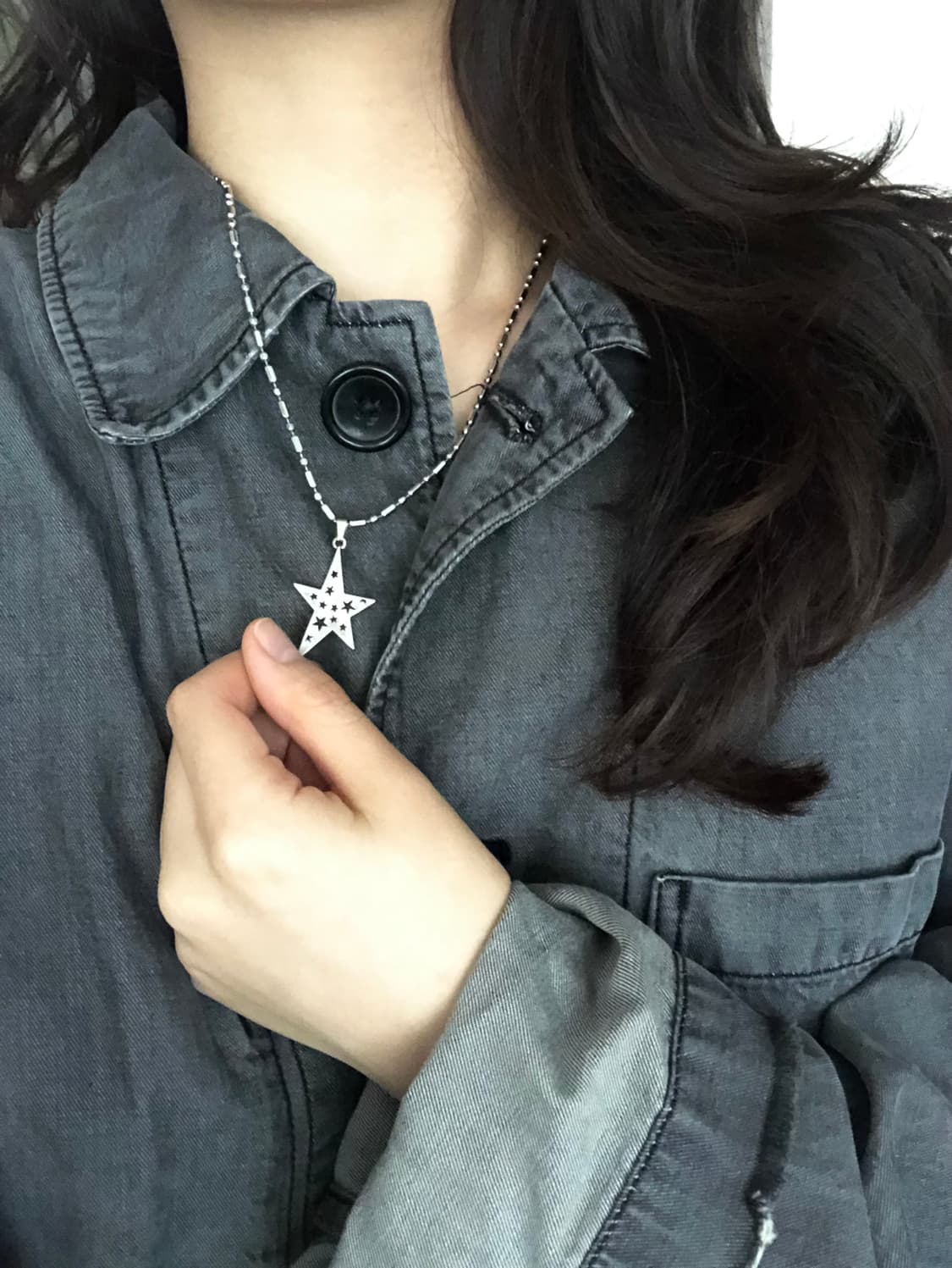 [휘마쿠마] 별무리 남녀공용 목걸이 상품이미지2