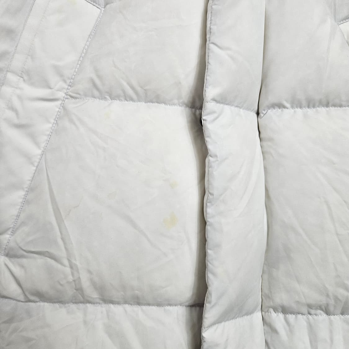 아디다스 삼선 롱패딩 S 화이트 상품이미지6