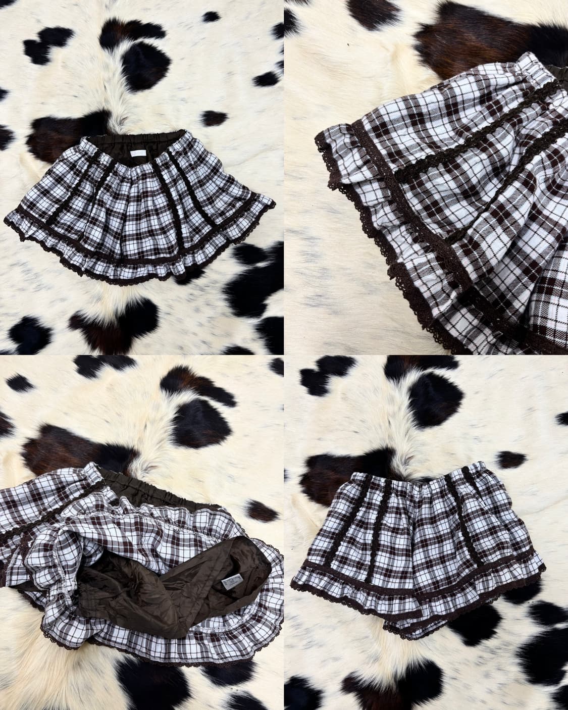 [LIZLISA] chocolate brown Skirts 상품이미지1