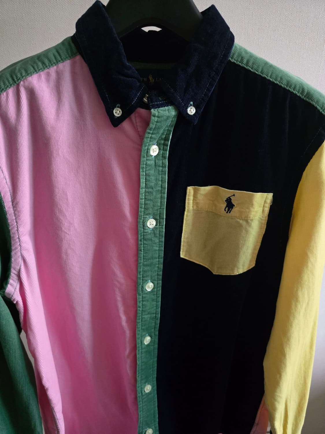 Polo Ralph Lauren] 폴로 보이즈 컬러블록 버튼다운 셔츠 상품이미지2