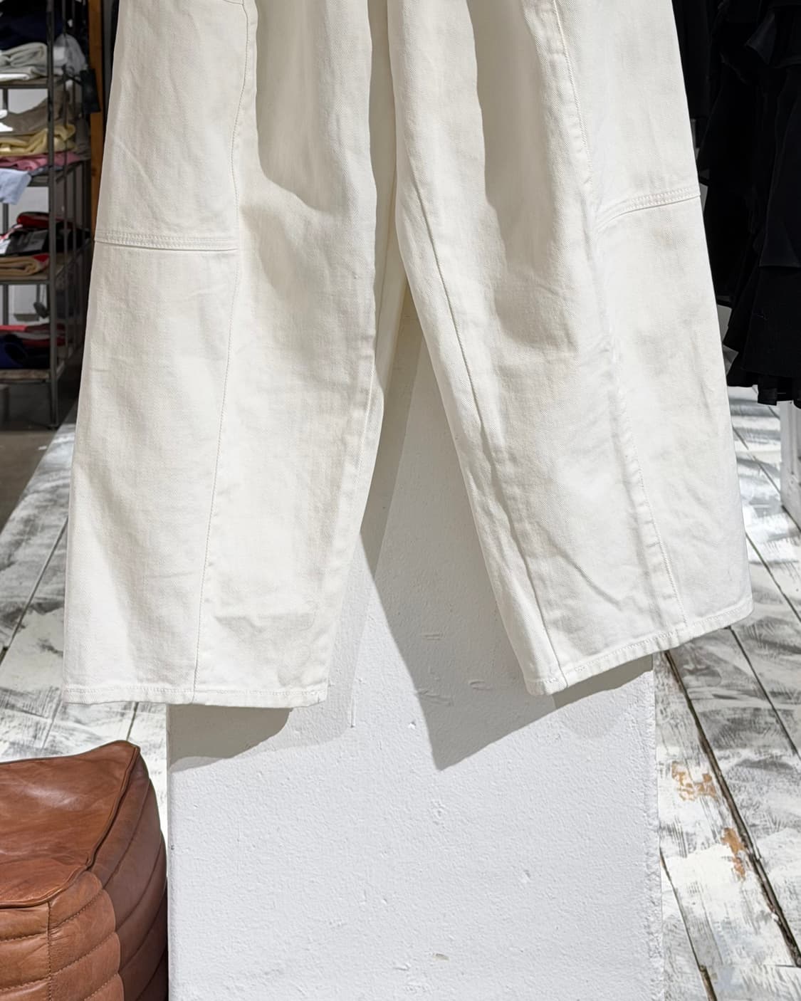 노이어 화이트 와이드팬츠 상품이미지5