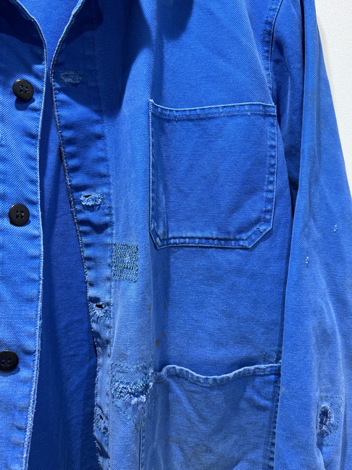 빈티지 패치워크 프렌치 워크 자켓 상품이미지3